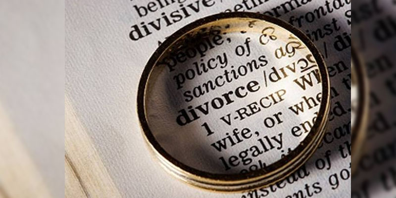 Divorce in dictionary